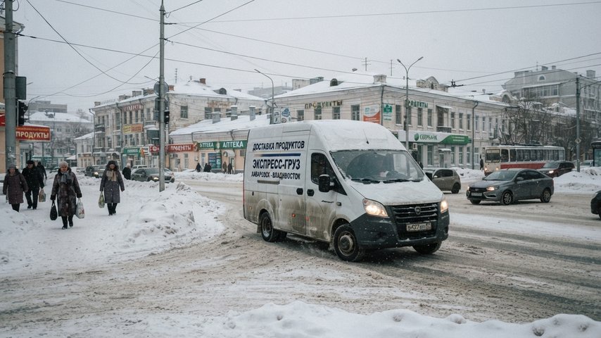 Как подготовить коммерческий автомобиль к зиме в Хабаровске