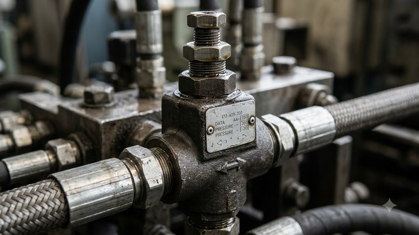 Редукционный клапан в гидросистеме: параметры для подбора и замены